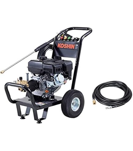 Amazon | 【セット品】工進(KOSHIN) エンジン式高圧洗浄機 JCE-1510UK